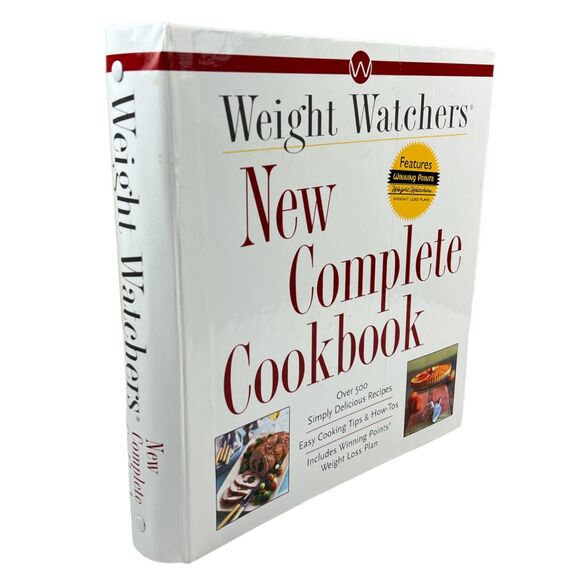 90s Weight Watchers New Complete Cookbook 500+ Recipes Weight Loss Hardcover - Picture 8 of 8